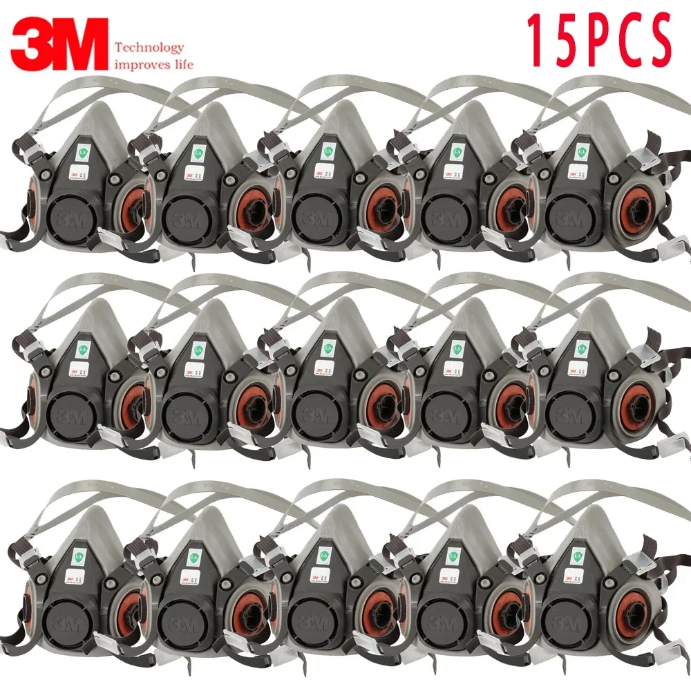 Dust Mask Construction - 15 p 3 M 6200 Gaz