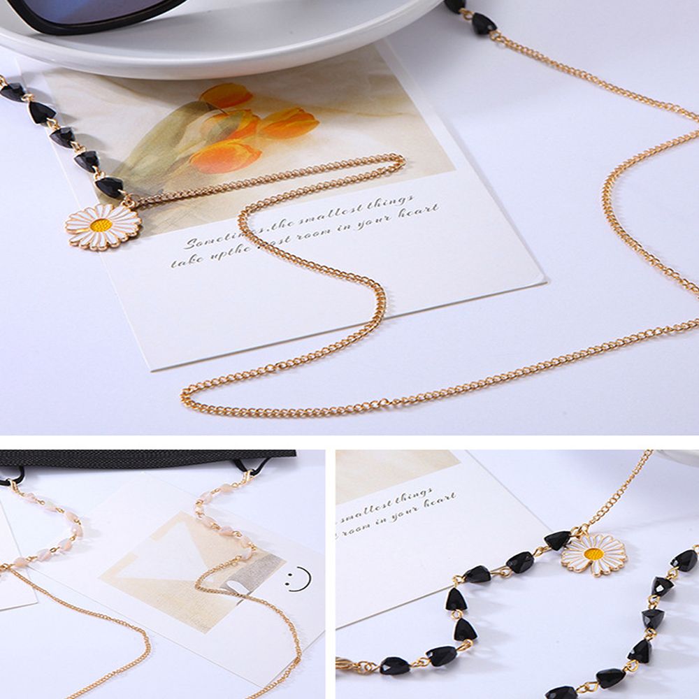 Mask Chain Holder - Kadınlar için Kaymaz Güneş Gözlüğü Kordonu,