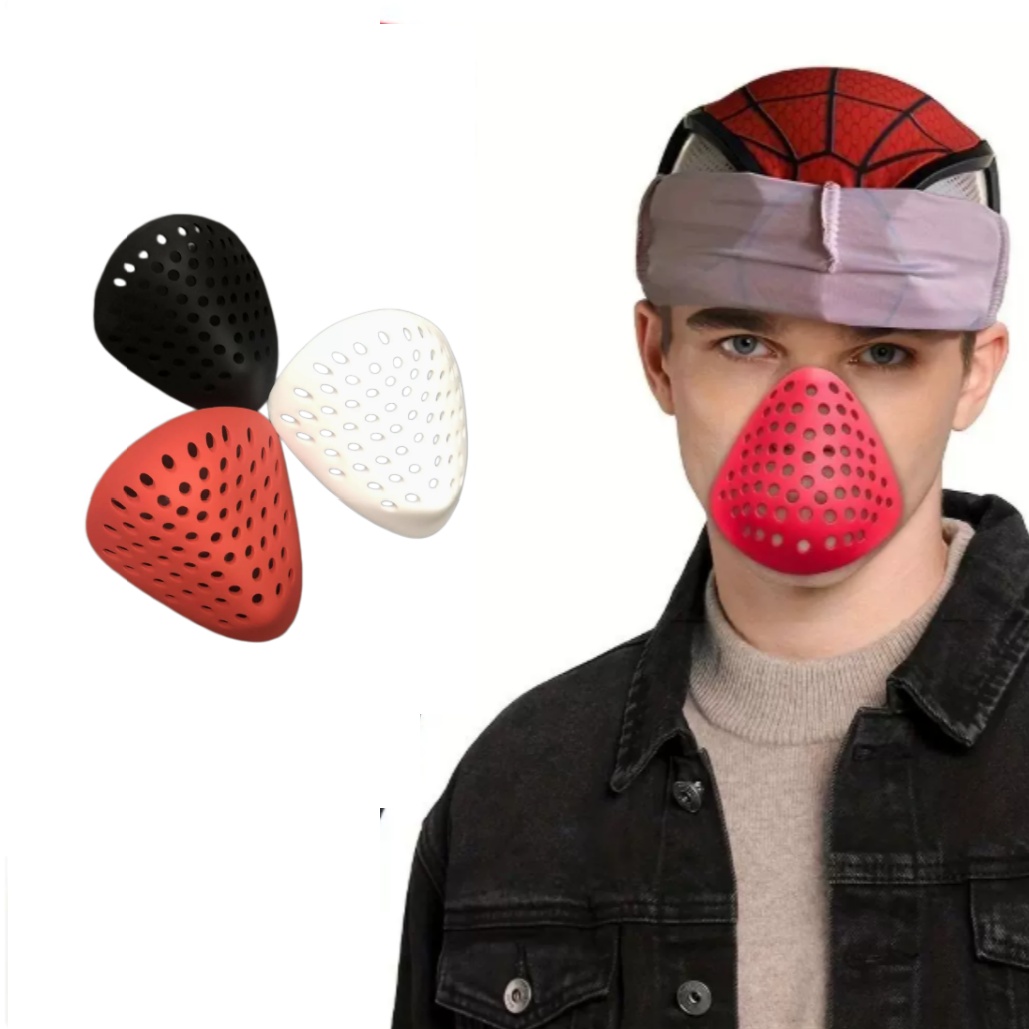 Yarım Yüz Maskesi 3D Örümcek A - Silicone Mask Bracket incelemesi ve fiyatı