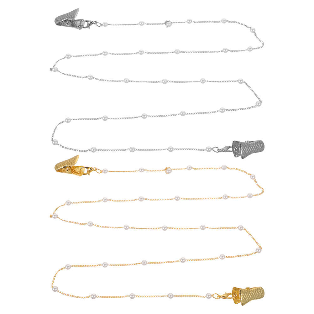 2 Adet Şık Boncuklu İnci Gözlü - Mask Chain Holder incelemesi ve fiyatı
