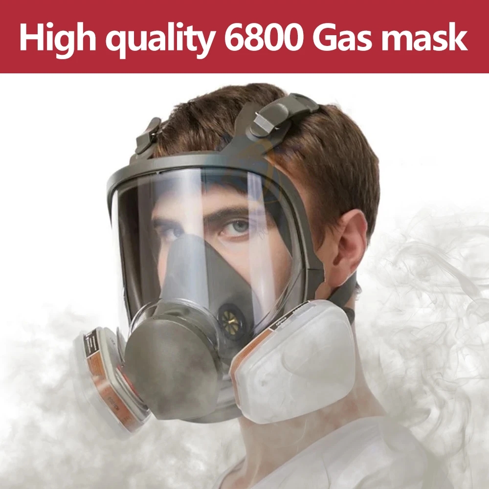6800 anti-sis gaz maskesi endü - Dust Mask Construction incelemesi ve fiyatı