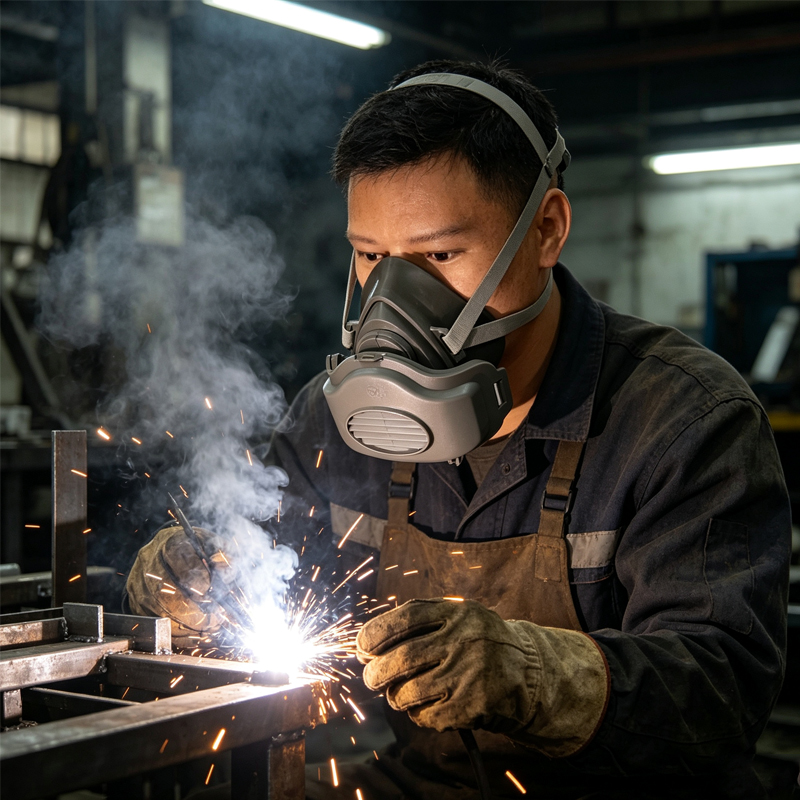 1 adet Gaz Maskesi, Boya Sıçra - Dust Mask Construction incelemesi ve fiyatı