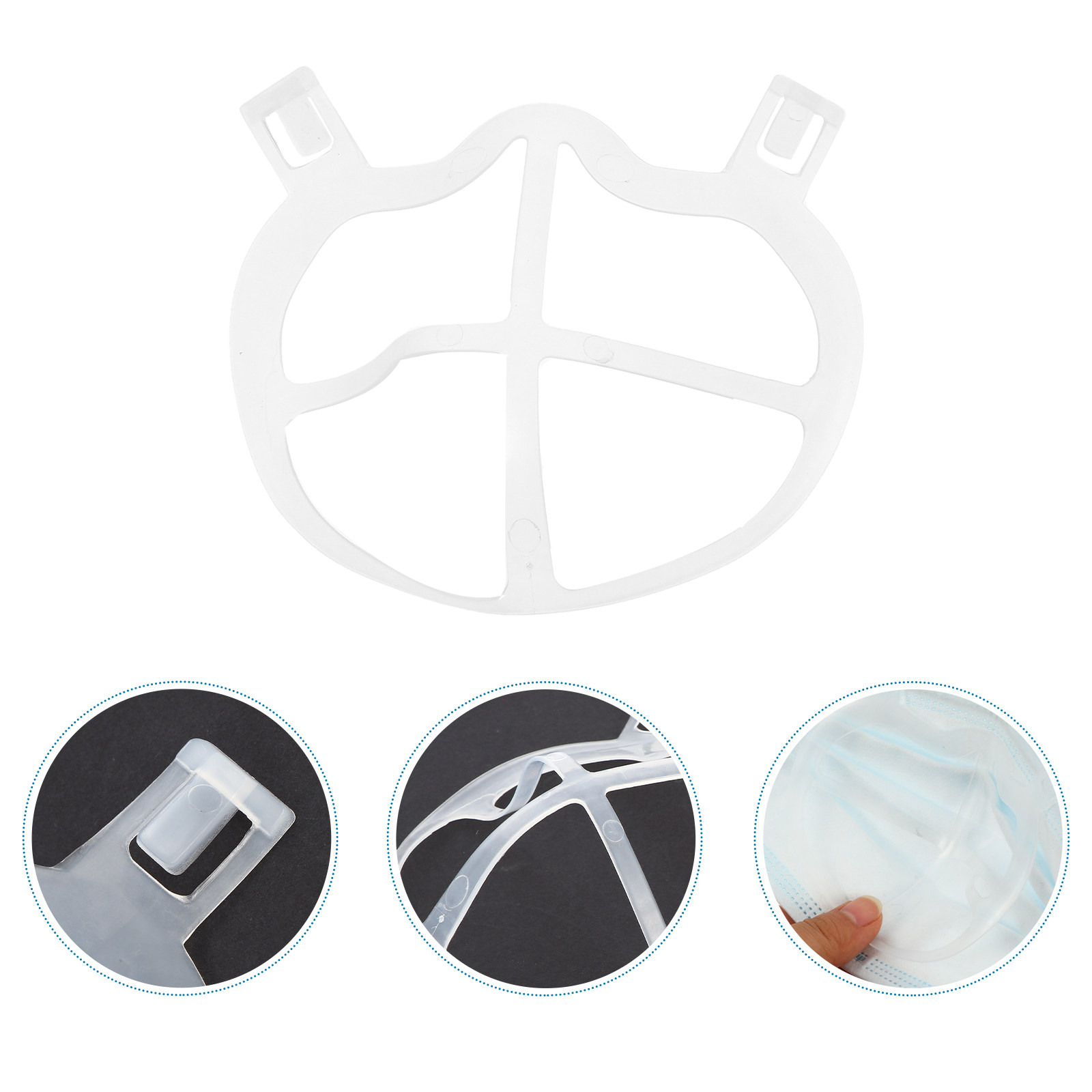 10 Adet Silikon Maske Tutucu,  - Silicone Mask Bracket incelemesi ve fiyatı