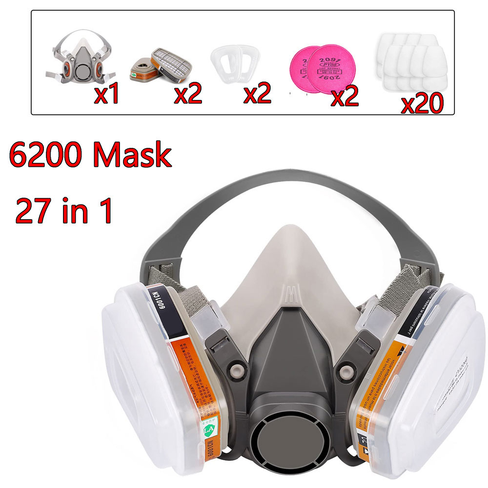 Gaz Maskesi 6200 Set Araç Boya - Dust Mask Construction incelemesi ve fiyatı