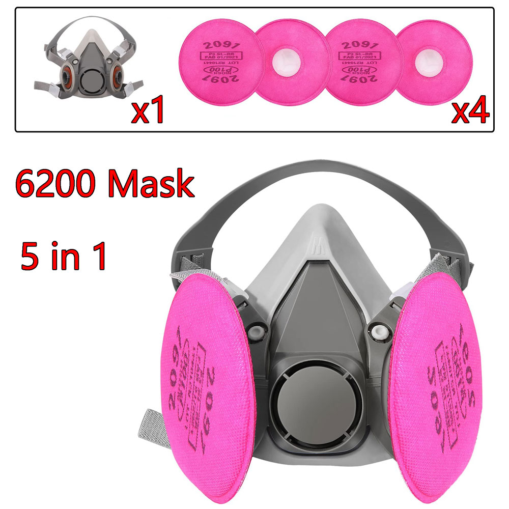 Gaz Maskesi 6200 Set Araç Boya - Dust Mask Construction incelemesi ve fiyatı